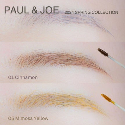 アイブロウ マスカラ/PAUL & JOE BEAUTE/眉マスカラを使ったクチコミ(1枚目)