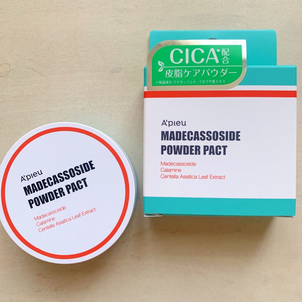 マデカソ パウダーパクト/A’pieu/プレストパウダーを使ったクチコミ(1枚目)