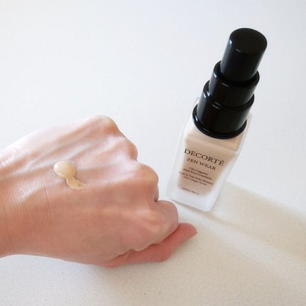 ゼン ウェア フルイド/DECORTÉ/リキッドファンデーションを使ったクチコミ(2枚目)