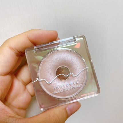 ドーナッツハイライト/JUDYDOLL/パウダーハイライトを使ったクチコミ(1枚目)