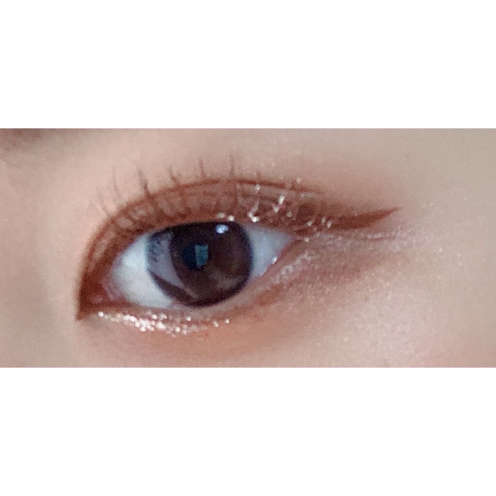 グリッターイルミネーションライナー/CipiCipi/リキッドアイライナーを使ったクチコミ（3枚目）