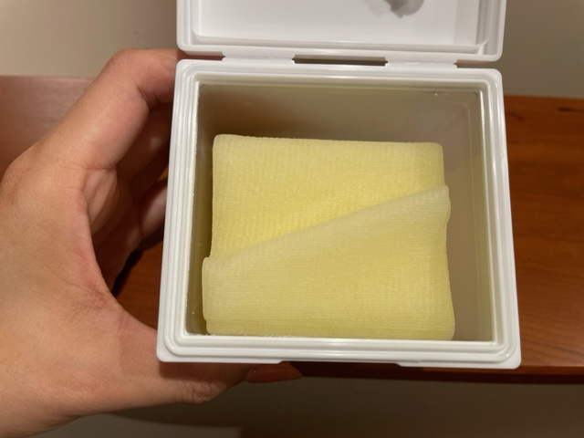 5番 白玉グルタチオンＣフィルムパッド/numbuzin/トナーパッドを使ったクチコミ（2枚目）