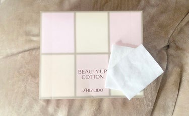 ビューティーアップコットン Ｇ/SHISEIDO/コットンを使ったクチコミ（1枚目）