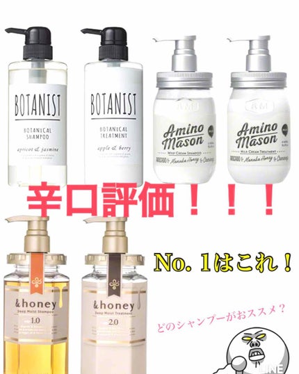 ボタニカルシャンプー/トリートメント(モイスト)/BOTANIST/シャンプー・コンディショナーを使ったクチコミ(1枚目)