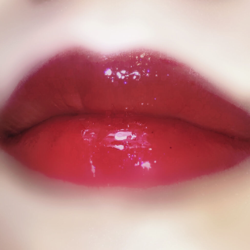 オーロラ デュイ ティント DT8.ファンタジアローズシャイン/MERZY/リップティントを使ったクチコミ（2枚目）