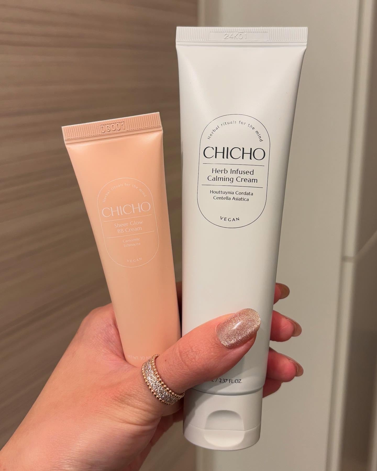 ハーブインフューズドカーミングクリーム/CHICHO/フェイスクリームを使ったクチコミ（2枚目）
