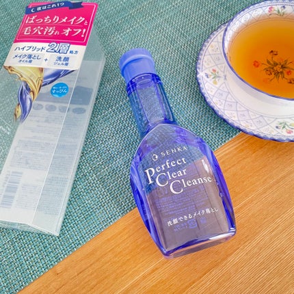 洗顔専科 パーフェクトクリアクレンズ/SENKA(専科)/クレンジングジェルを使ったクチコミ(4枚目)