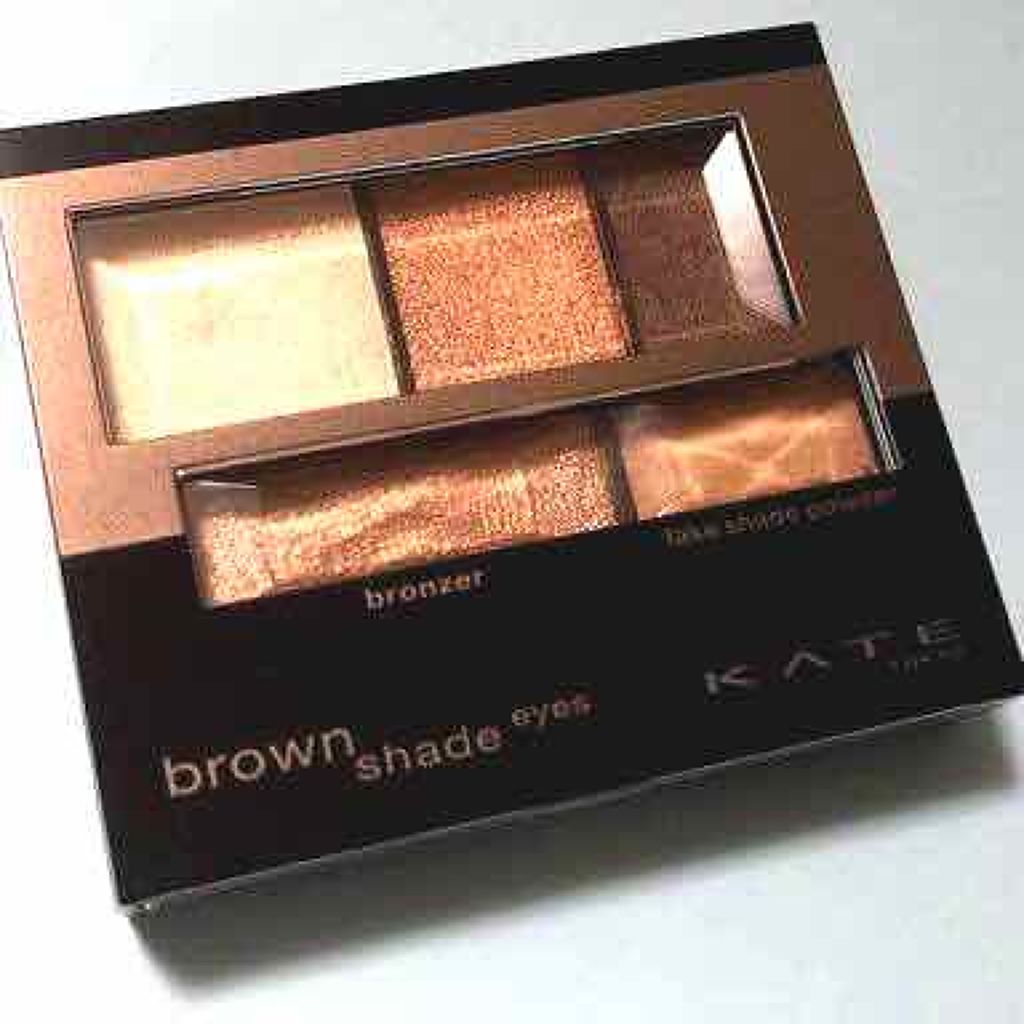 ブラウンシェードアイズN/KATE/アイシャドウパレットを使ったクチコミ(1枚目)
