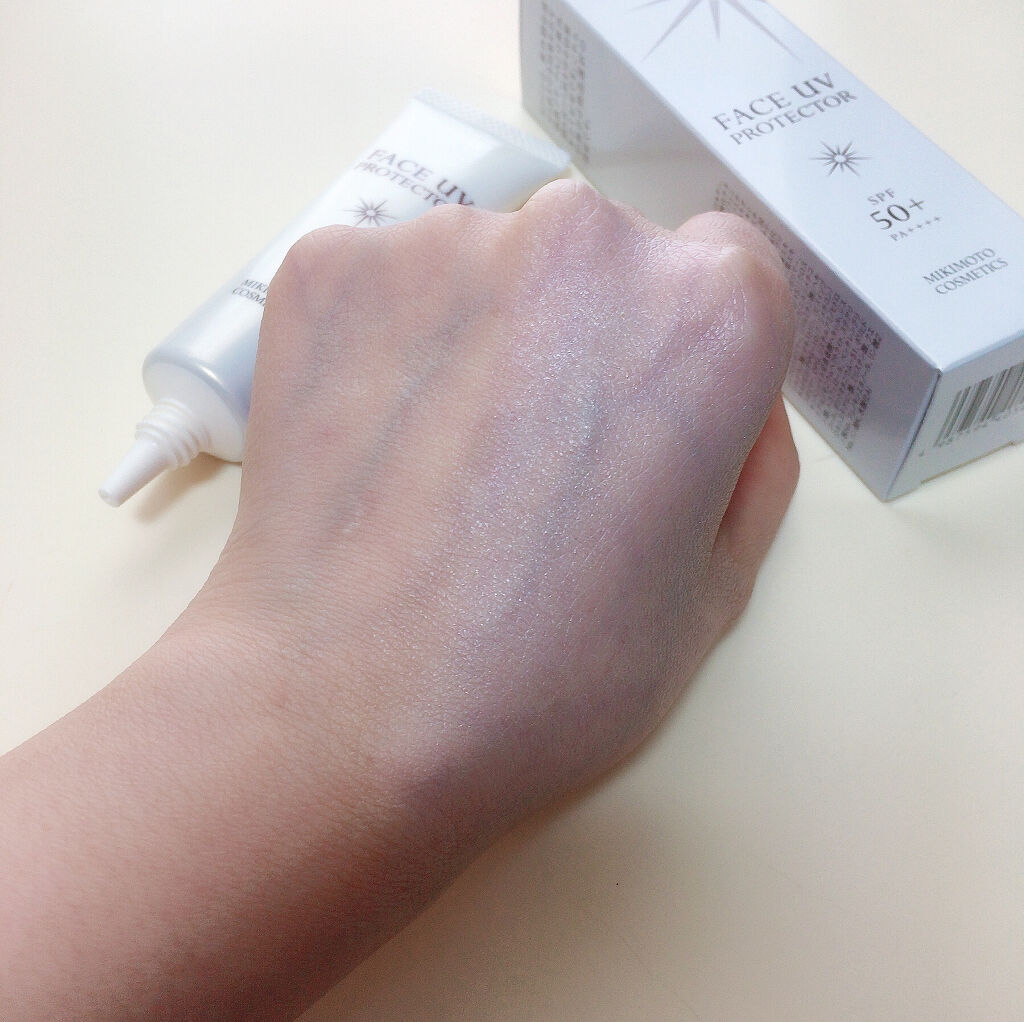 フェイス UVプロテクター/ミキモト コスメティックス/日焼け止めクリームを使ったクチコミ（3枚目）