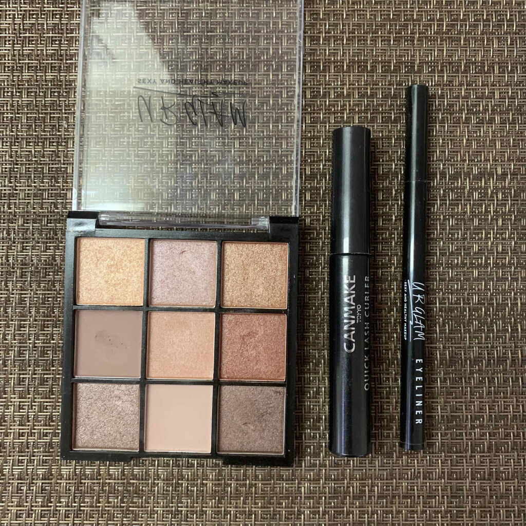 UR GLAM　BLOOMING EYE COLOR PALETTE/U R GLAM/アイシャドウパレットを使ったクチコミ（2枚目）