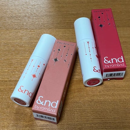 アンドバイロムアンド グラッシーボムティント/&nd by rom&nd/リップティントを使ったクチコミ(1枚目)