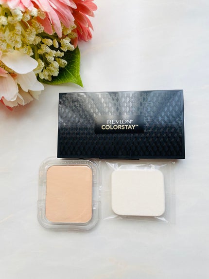 カラーステイ ロングウェア UV パウダー ファンデーション/REVLON/パウダーファンデーションを使ったクチコミ(1枚目)