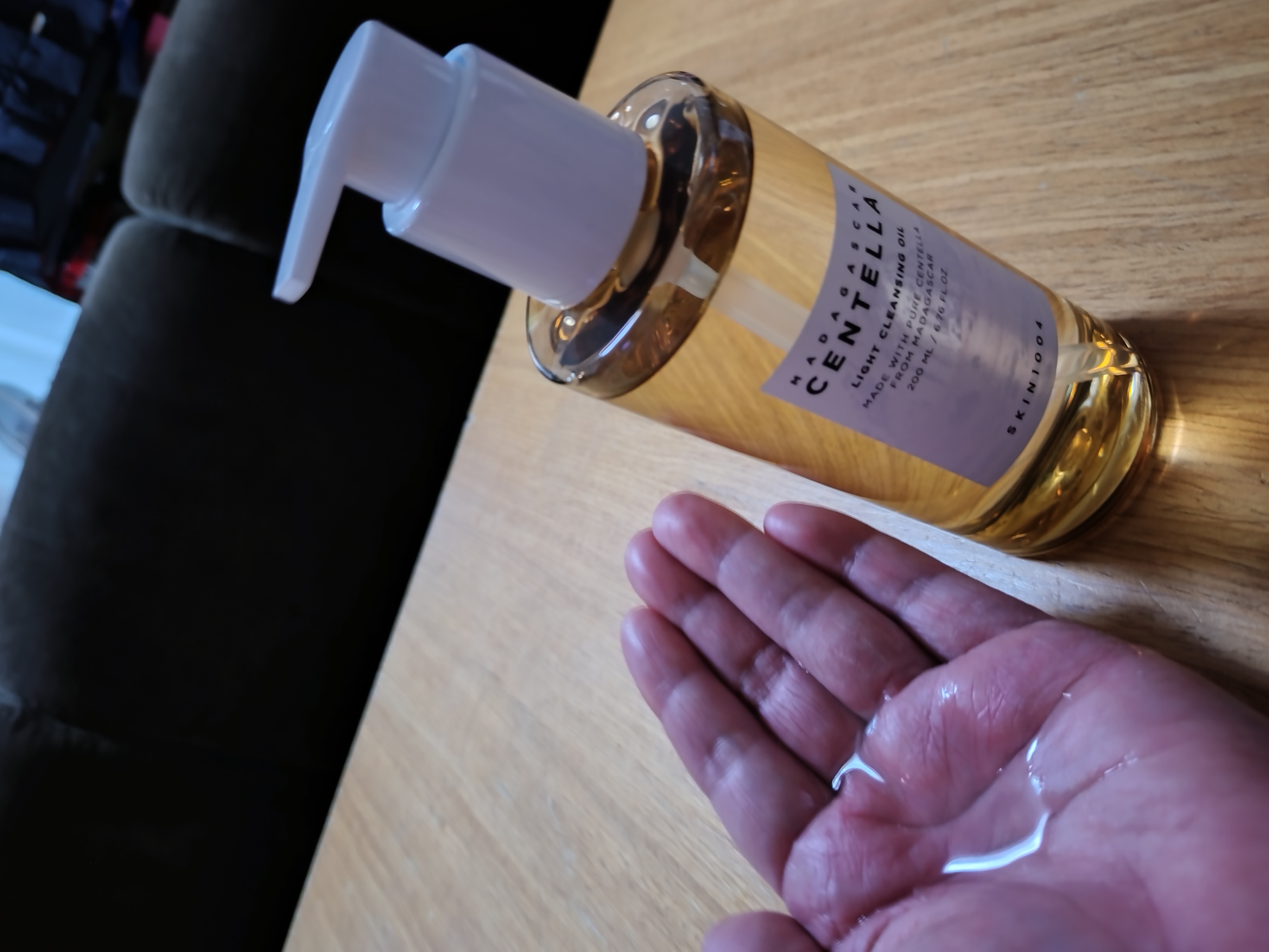 センテラ ライトクレンジングオイル/SKIN1004/オイルクレンジングを使ったクチコミ（2枚目）