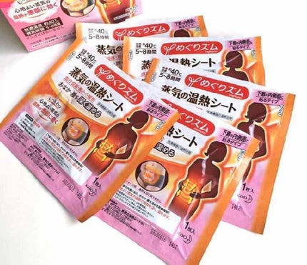 蒸気の温熱シート 下着の内側面に貼るタイプ/めぐりズム/その他を使ったクチコミ(2枚目)