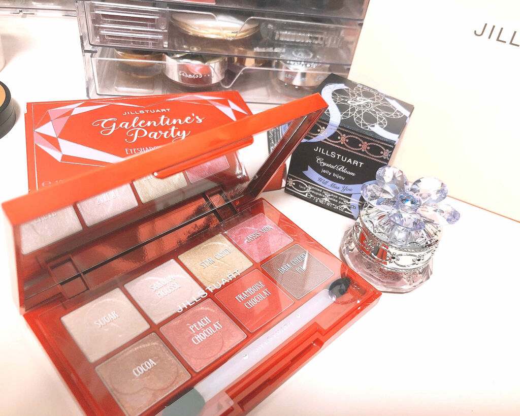 ギャレンタインズパーティー アイシャドウパレット/JILL STUART/アイシャドウパレットを使ったクチコミ（1枚目）