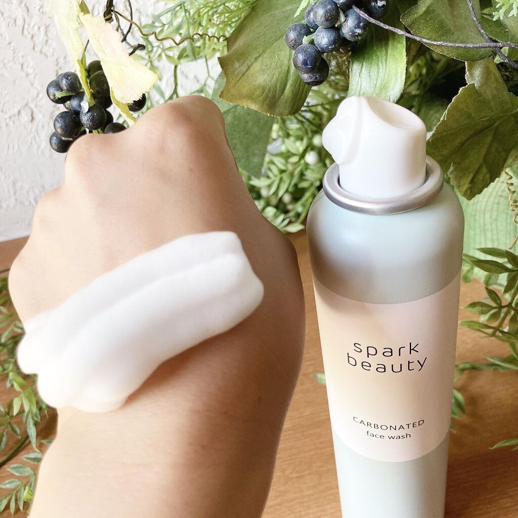 炭酸洗顔フォーム/SPARK BEAUTY/泡洗顔を使ったクチコミ(3枚目)