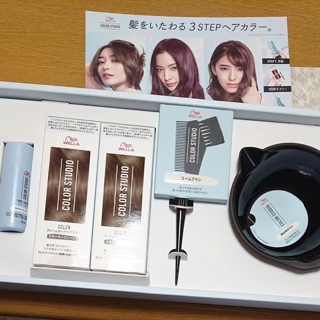 ウエラ カラースタジオ コームブラシ/ウエラ/ヘアコームを使ったクチコミ（1枚目）