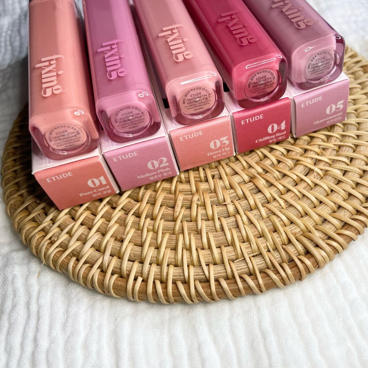 グロウ フィクシングティント/ETUDE/リップティントを使ったクチコミ(3枚目)