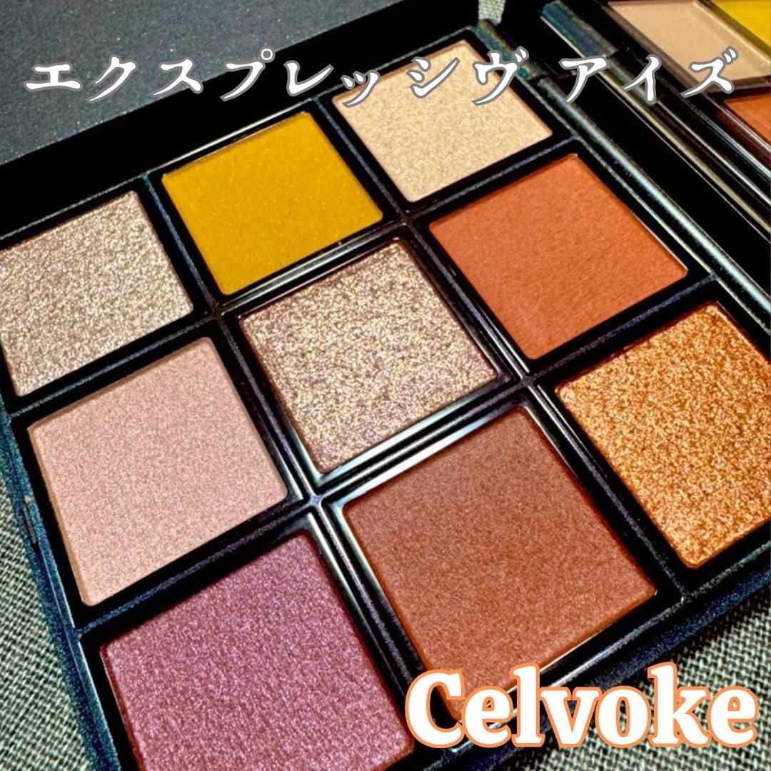 セルヴォーク エクスプレッシヴ アイズ/Celvoke/アイシャドウパレットを使ったクチコミ(1枚目)
