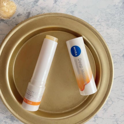 ニベア ディープモイスチャーリップ メルティタイプ/ニベア/リップクリームを使ったクチコミ(4枚目)