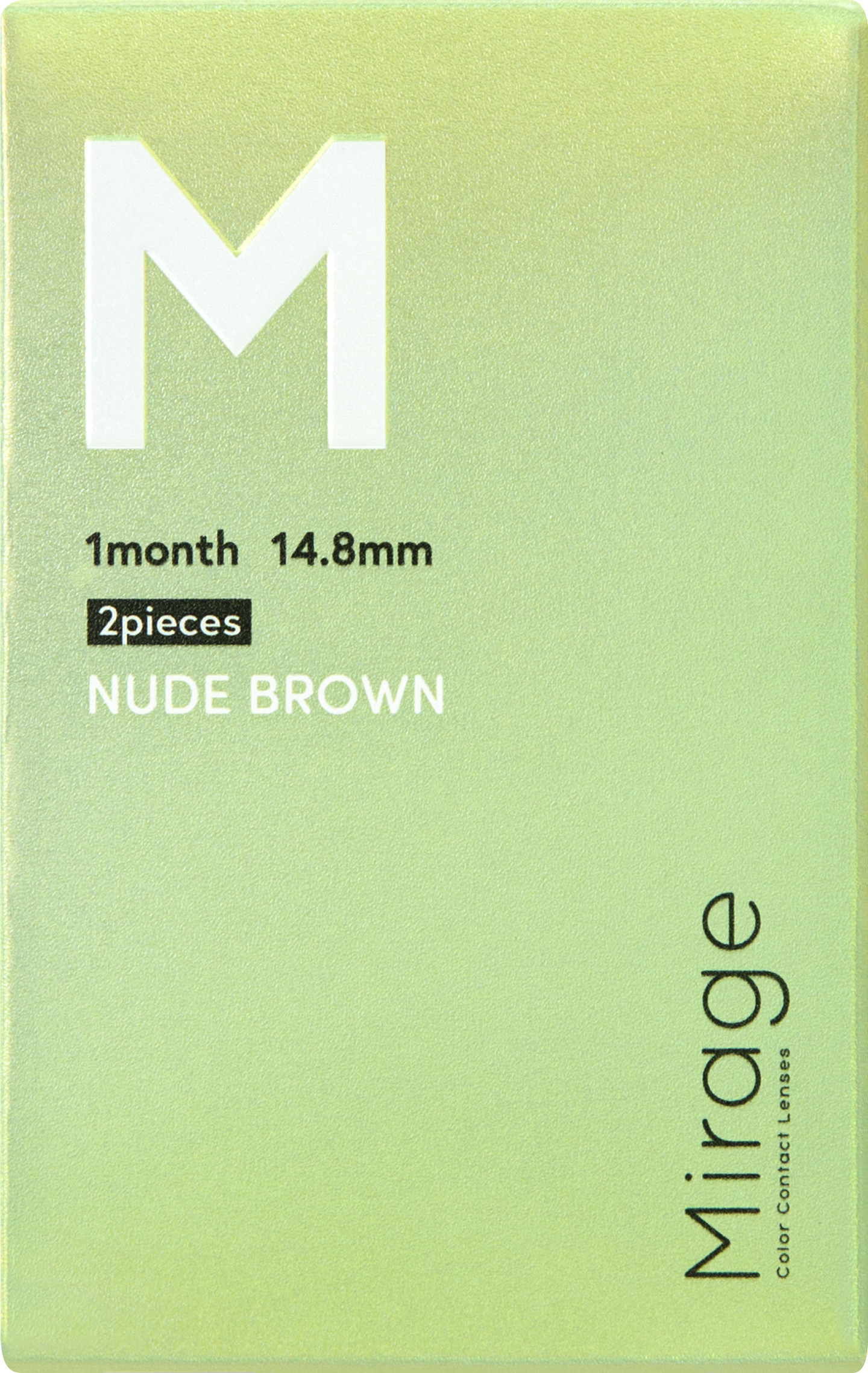 Mirage 1month ヌードブラウン 14.8