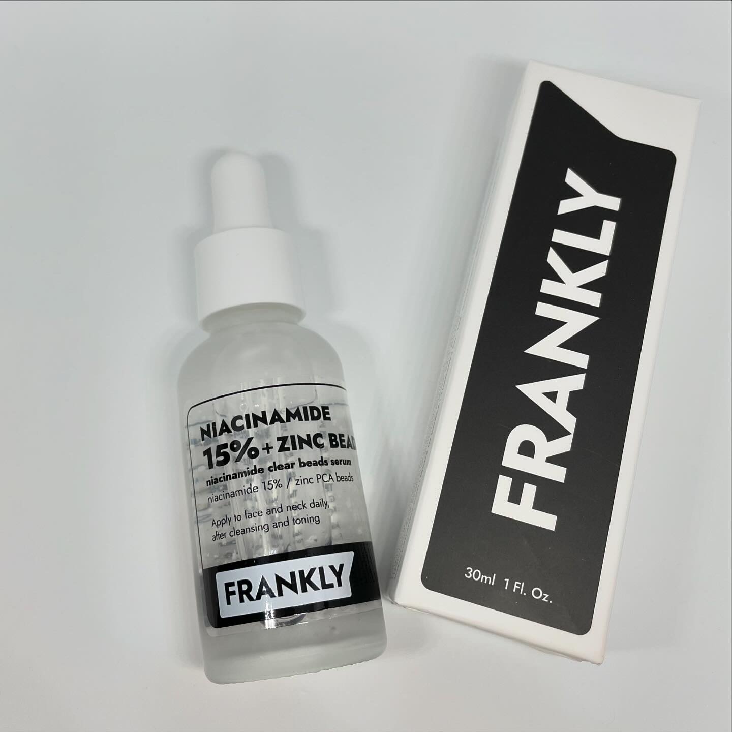 ナイアシンジンクビーズセラム/Frankly/美容液を使ったクチコミ（2枚目）