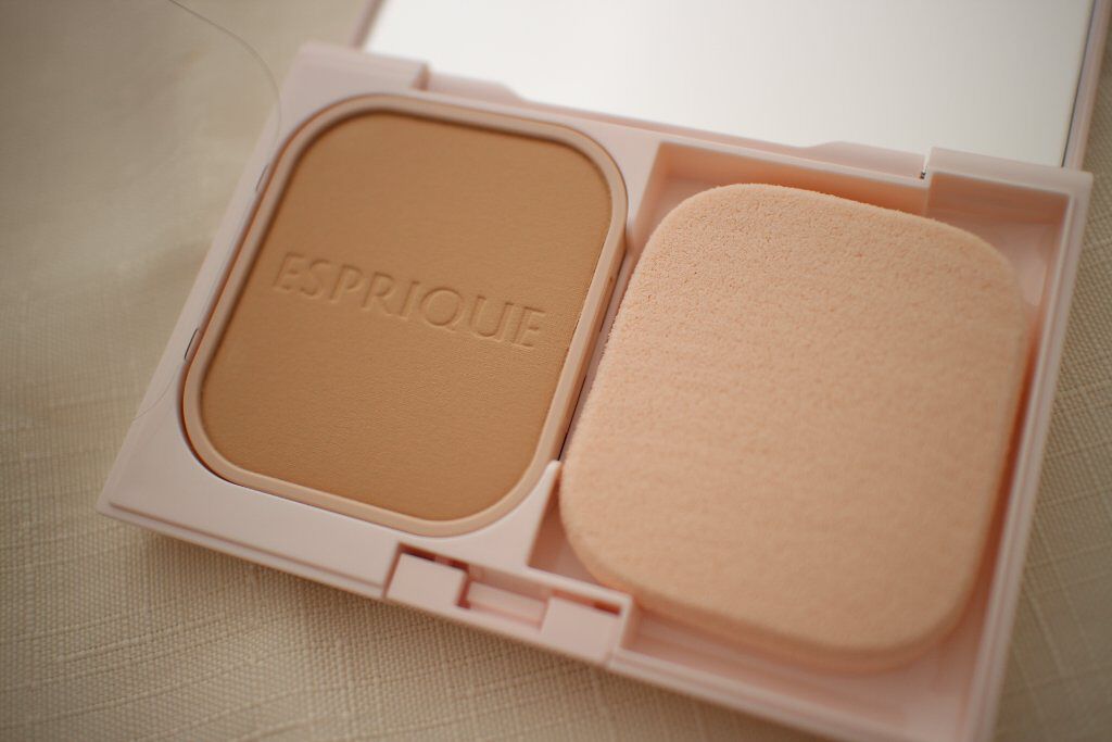 シンクロフィット パクト EX OC-410 オークル/ESPRIQUE/パウダーファンデーションを使ったクチコミ（2枚目）