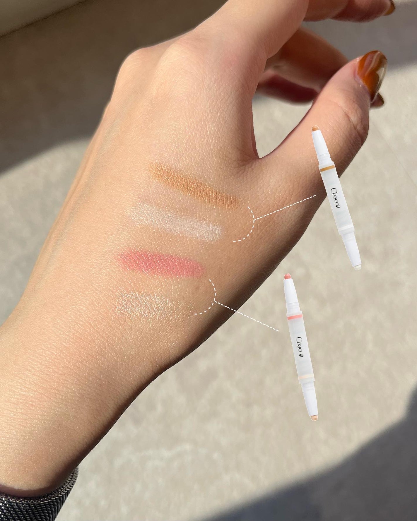 ダブルマルチクレヨン/チャコット・コスメティクス/シェーディングを使ったクチコミ(4枚目)