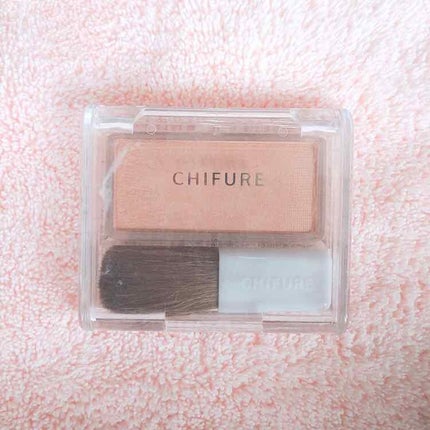 チーク カラー(ブラシ付)/ちふれ/パウダーチークを使ったクチコミ(1枚目)