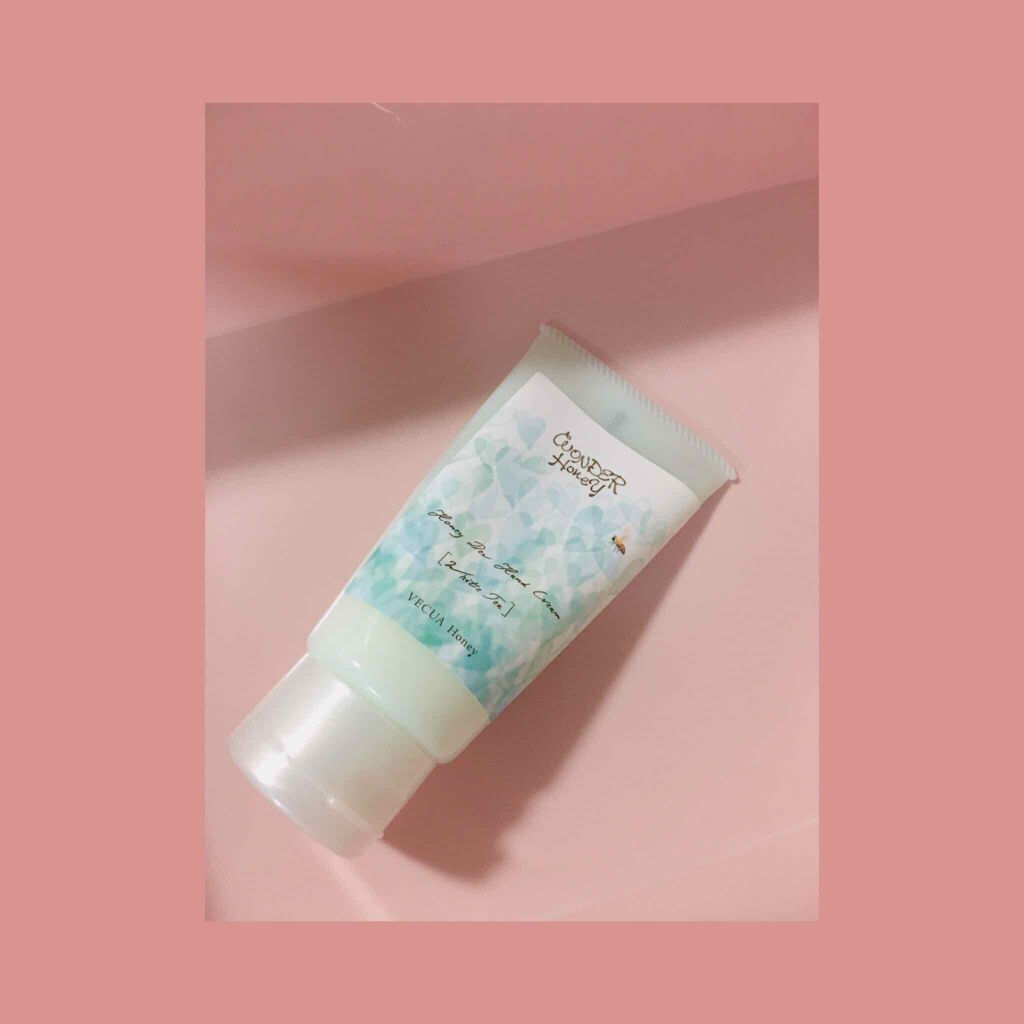 ワンダーハニー とろとろハンドクリーム ホワイトティー/VECUA Honey/ハンドクリームを使ったクチコミ（1枚目）