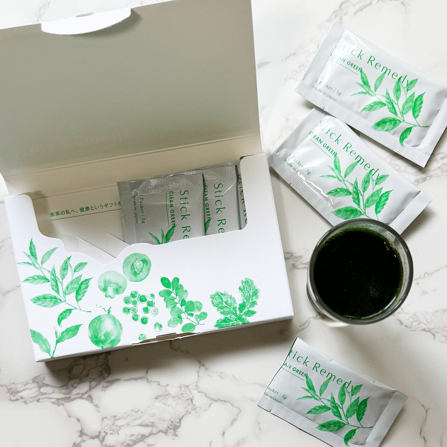 Clean Green/Stick Remedy/健康サプリメントを使ったクチコミ(3枚目)