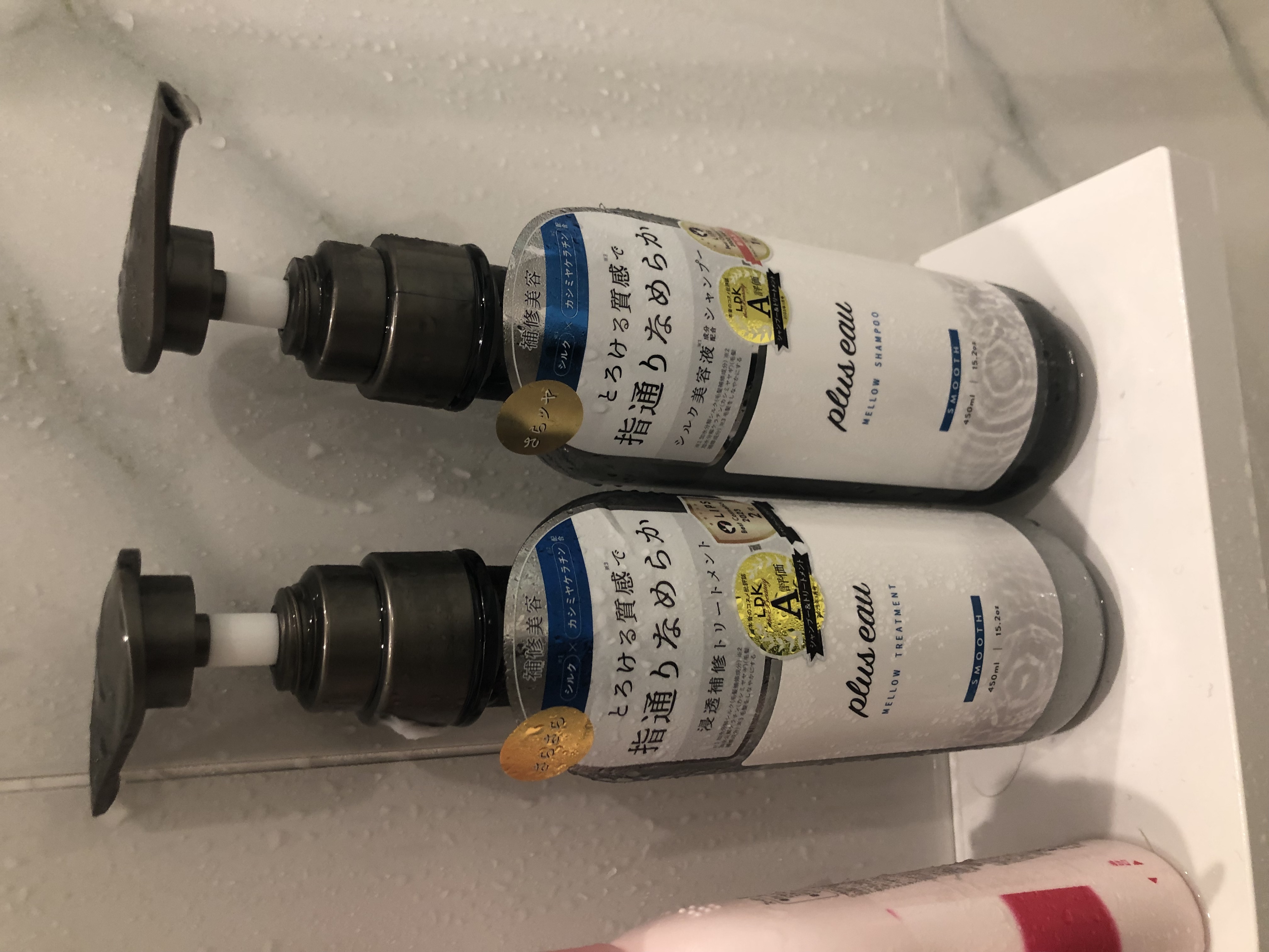 メロウシャンプー/メロウトリートメント/plus eau/市販シャンプーを使ったクチコミ（1枚目）