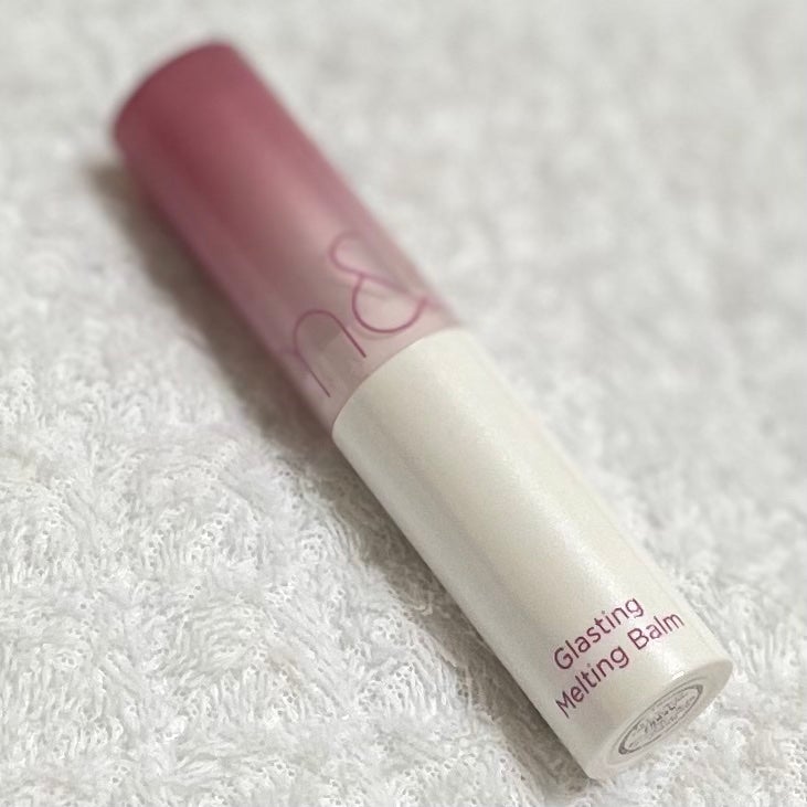 グラスティングメルティングバーム/rom&nd/リップバームを使ったクチコミ(4枚目)