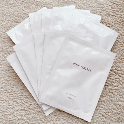 ピンクティーツリーマスクパック/APLIN/シートマスク・パックを使ったクチコミ(4枚目)