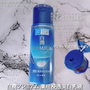 白潤プレミアム薬用浸透美白化粧水/肌ラボ/化粧水を使ったクチコミ（5枚目）