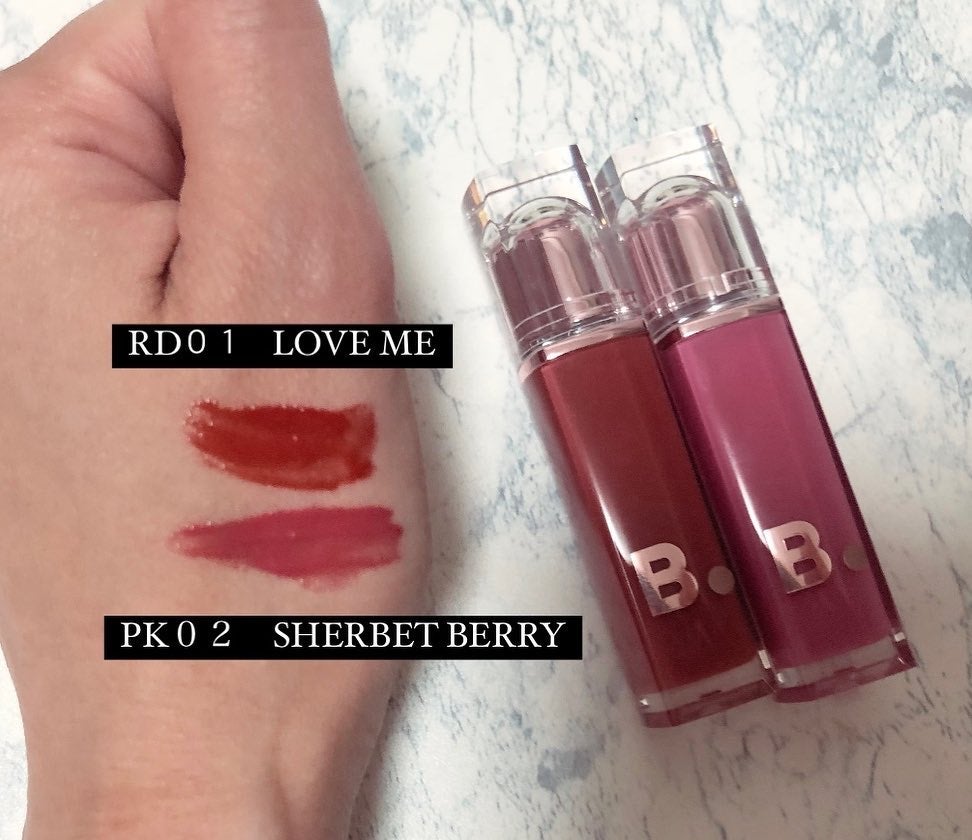 ウォーター ドロップベールティント /BANILA CO/リップティントを使ったクチコミ(2枚目)