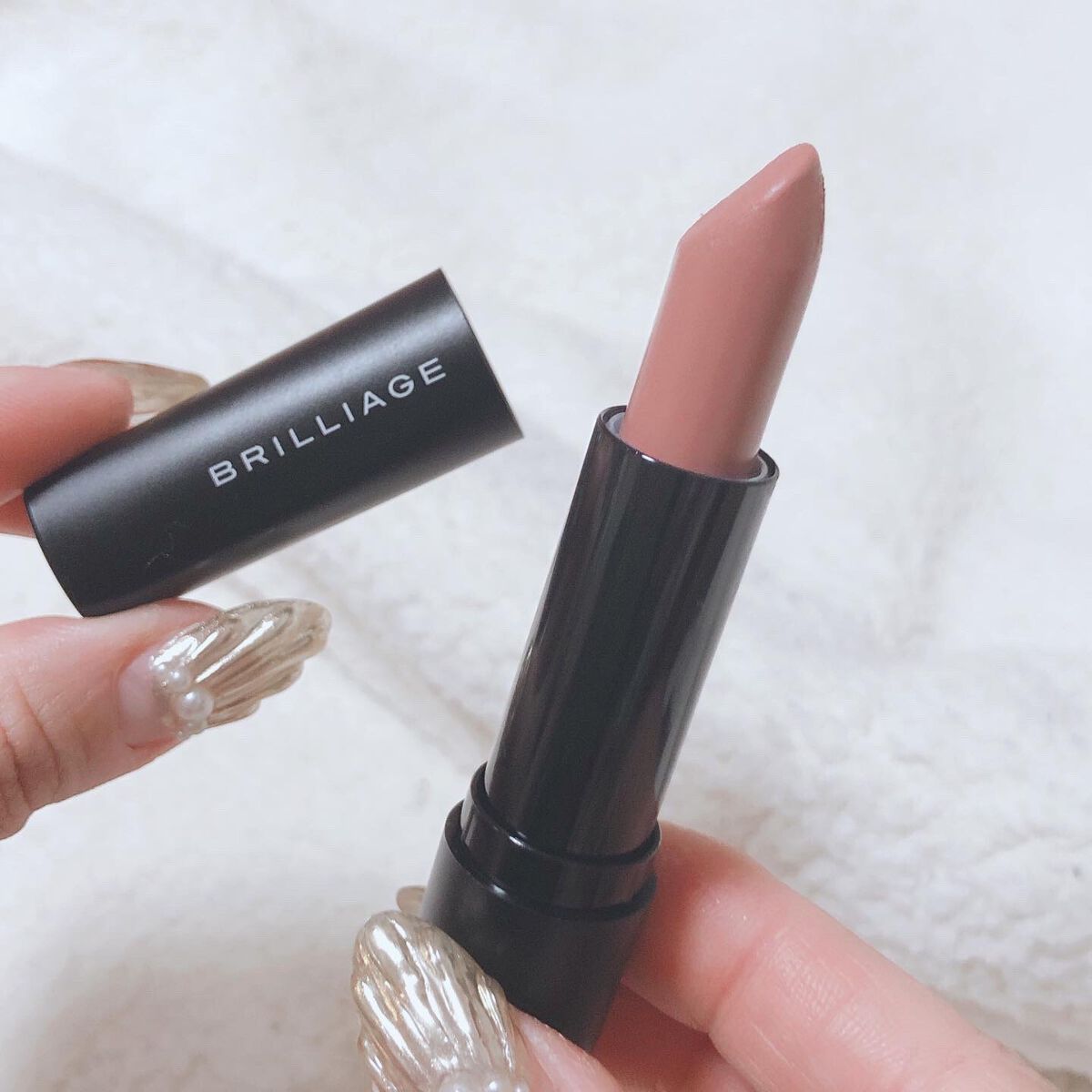 パウダーグローリップス/ブリリアージュ/口紅を使ったクチコミ（3枚目）