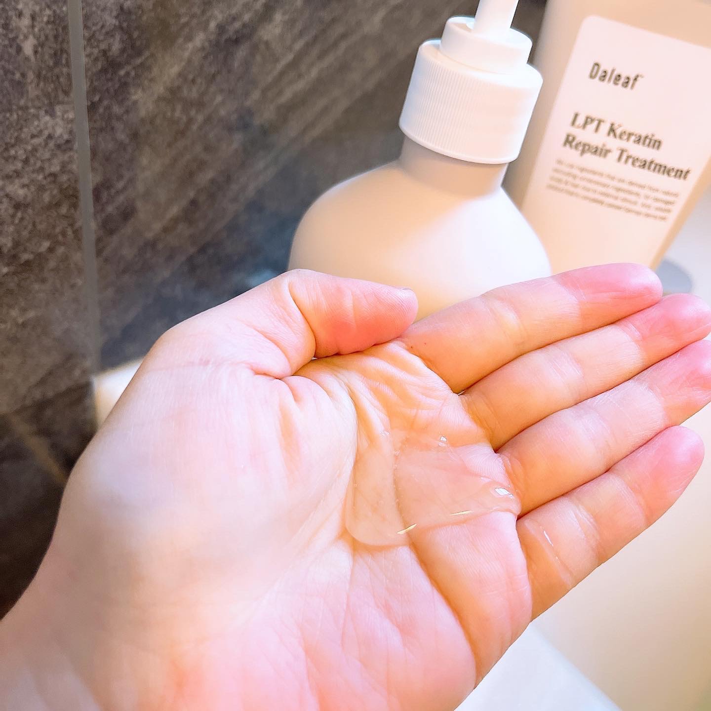 LPTケラチンリペアトリートメント/Daleaf/洗い流すヘアトリートメントを使ったクチコミ（3枚目）