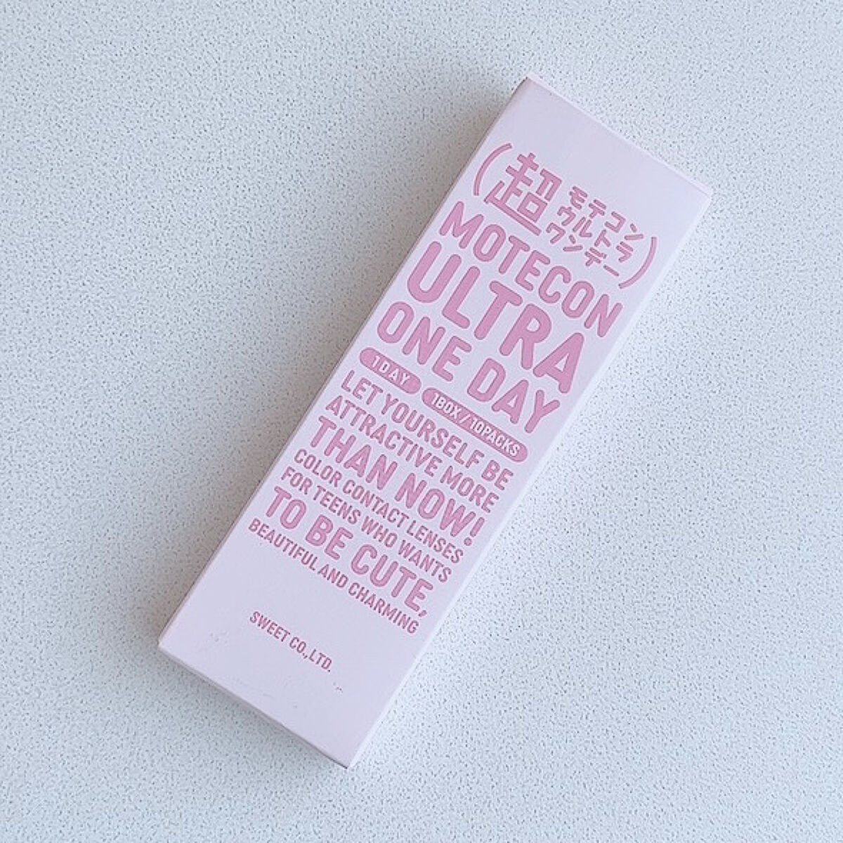 超モテコンウルトラワンデー つやモテリング /モテコン/ワンデー（１DAY）カラコンを使ったクチコミ（1枚目）