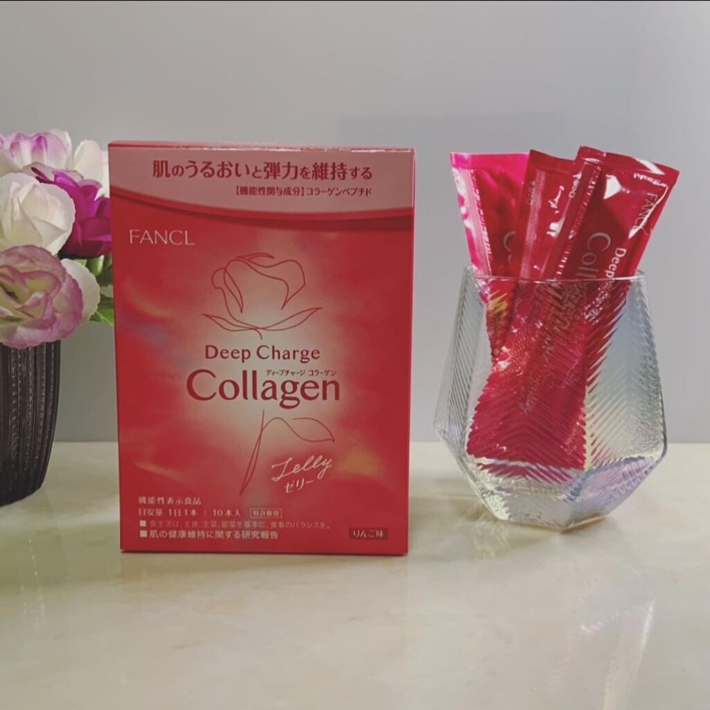 ディープチャージ コラーゲン スティックゼリー/ファンケル/美容サプリメントを使ったクチコミ(4枚目)