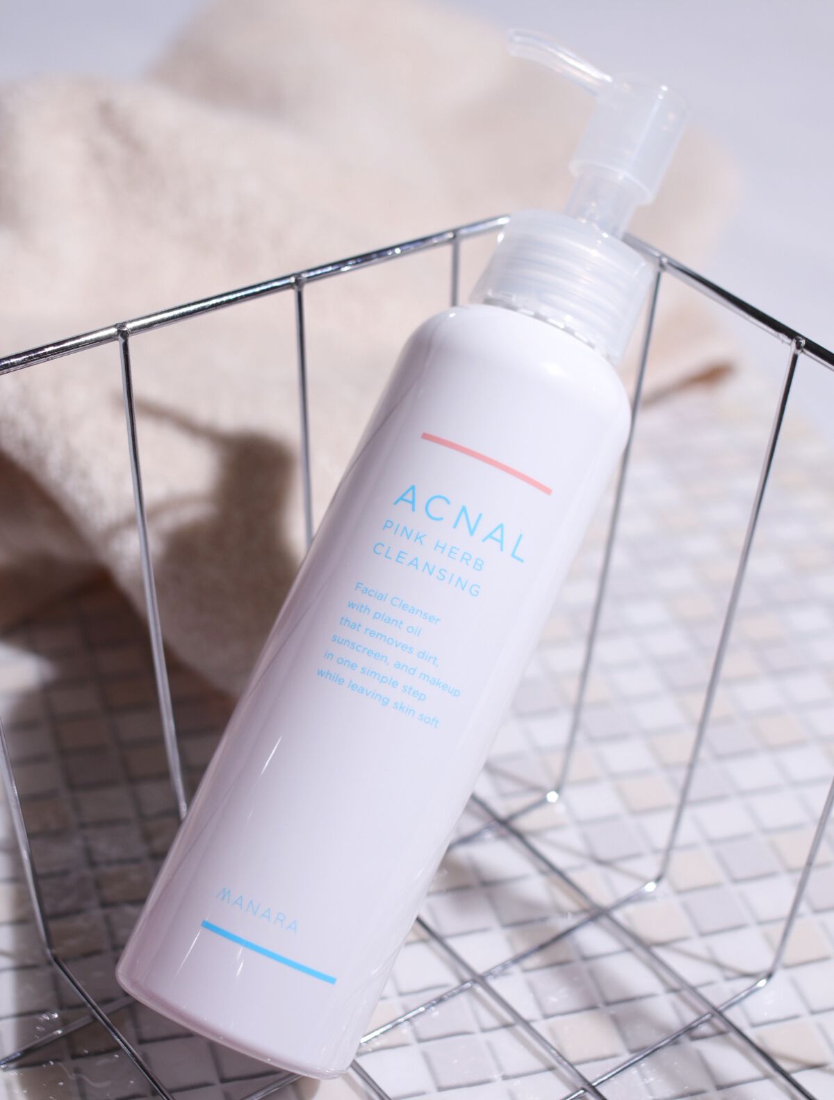 ピンクハーブクレンジング/ACNAL/オイルクレンジングを使ったクチコミ(4枚目)