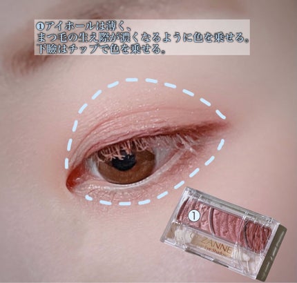 クリーミータッチパール/キャンメイク/ペンシルアイライナーを使ったクチコミ(2枚目)