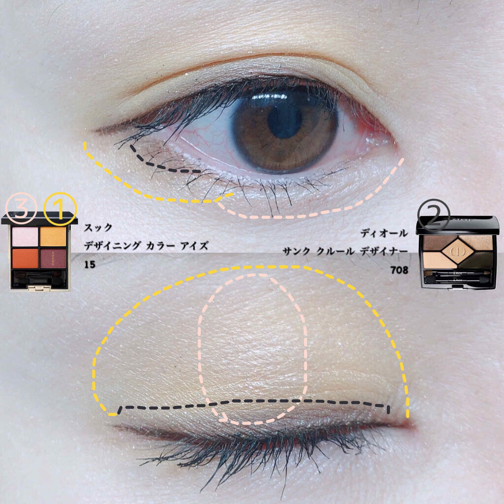 サンク クルール デザイナー/Dior/アイシャドウパレットを使ったクチコミ（3枚目）