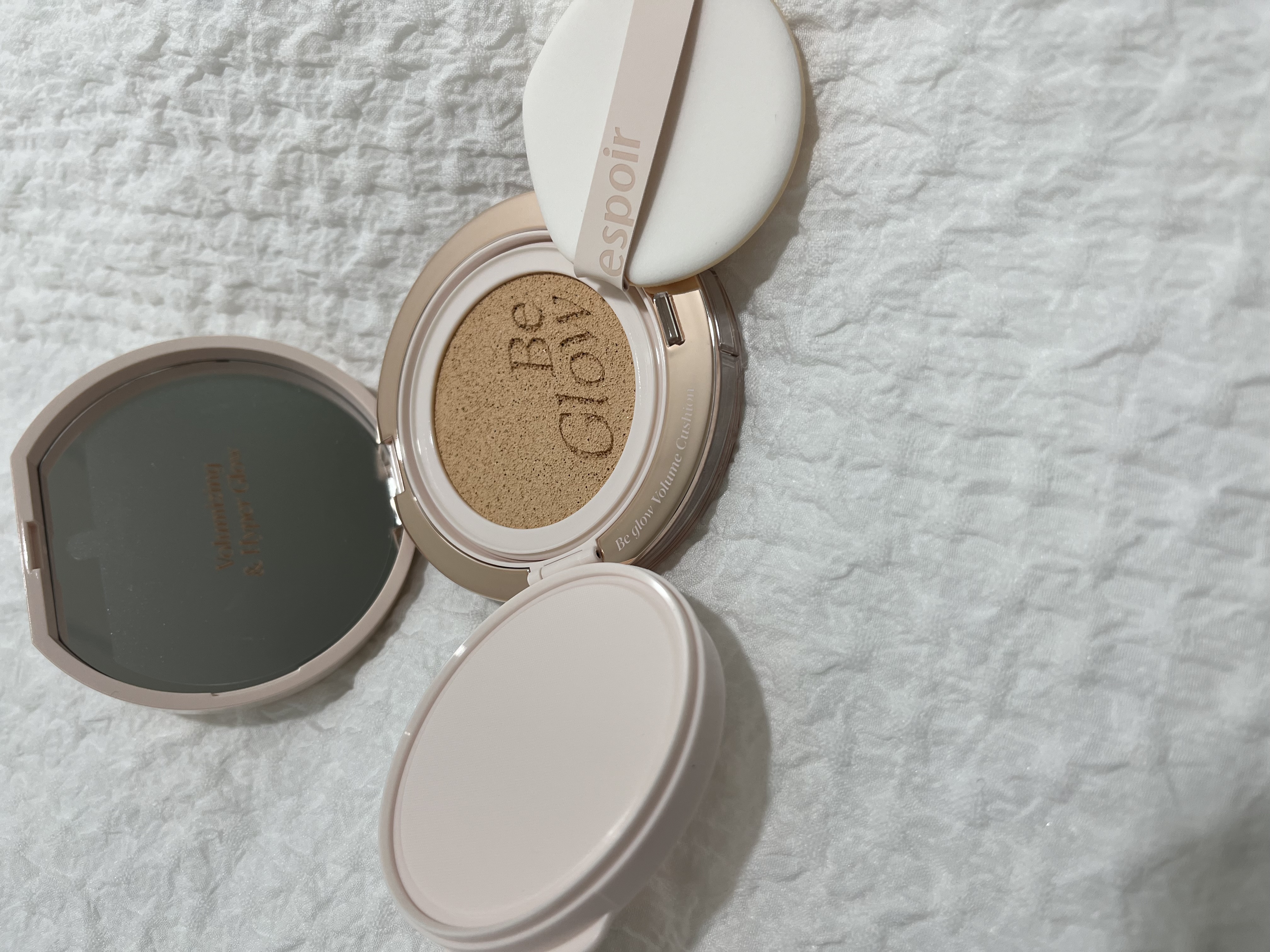 エスポア ビーグロー ボリュームクッション/espoir/クッションファンデーションを使ったクチコミ（3枚目）