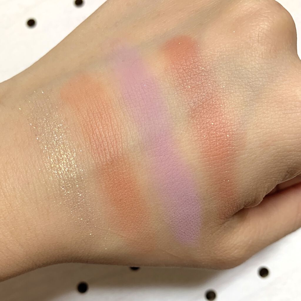 アイランドアドベンチャー4アイシャドウ/HEXZE（ヘックスゼ）/アイシャドウパレットを使ったクチコミ（3枚目）