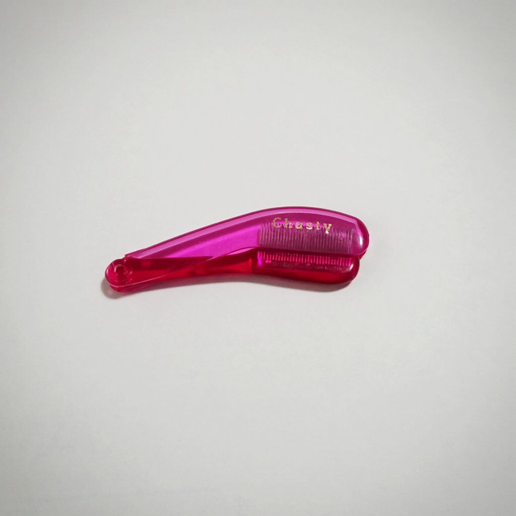 マスカラコーム メタルN（ナチュラル）/チャスティ/その他化粧小物を使ったクチコミ（2枚目）