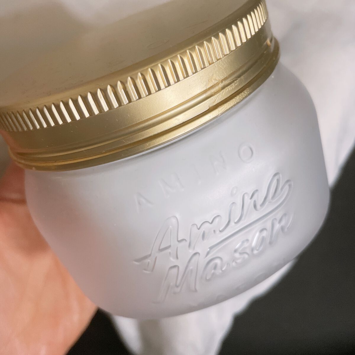 プレミアムモイスト クリームマスク/アミノメイソン/ヘアマスク・ヘアパックを使ったクチコミ（1枚目）