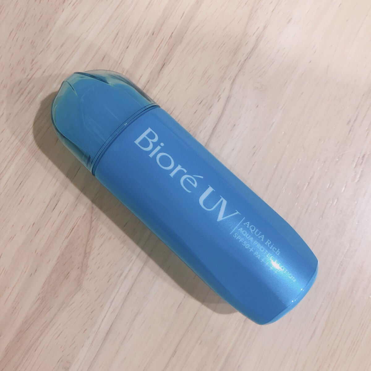 ビオレUV アクアリッチ アクアプロテクトローション(水層パック)/ビオレ/日焼け止めローションを使ったクチコミ(1枚目)