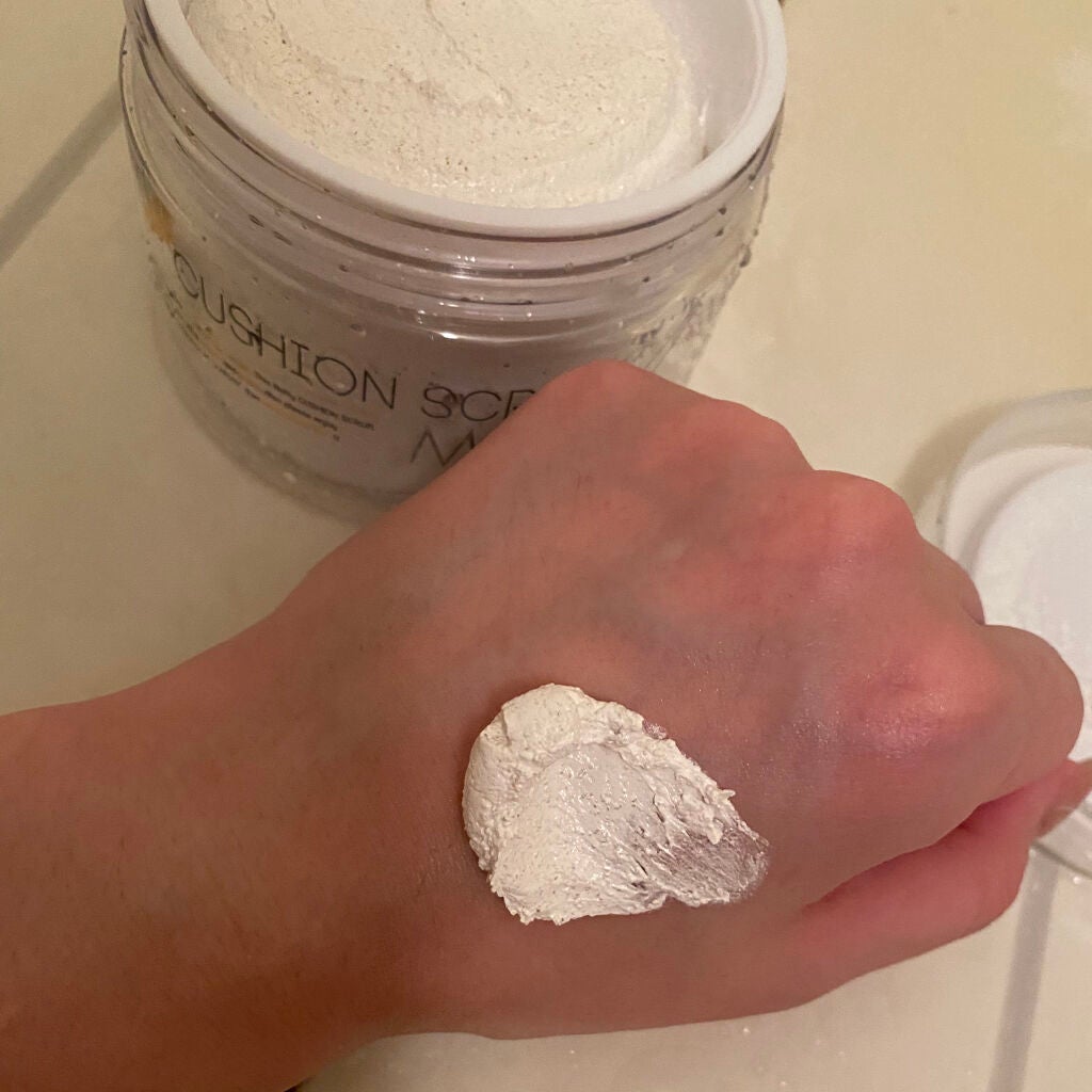 オーガニックフレグランスクッションスクラブ/MAPUTI/スクラブ・ゴマージュを使ったクチコミ(2枚目)