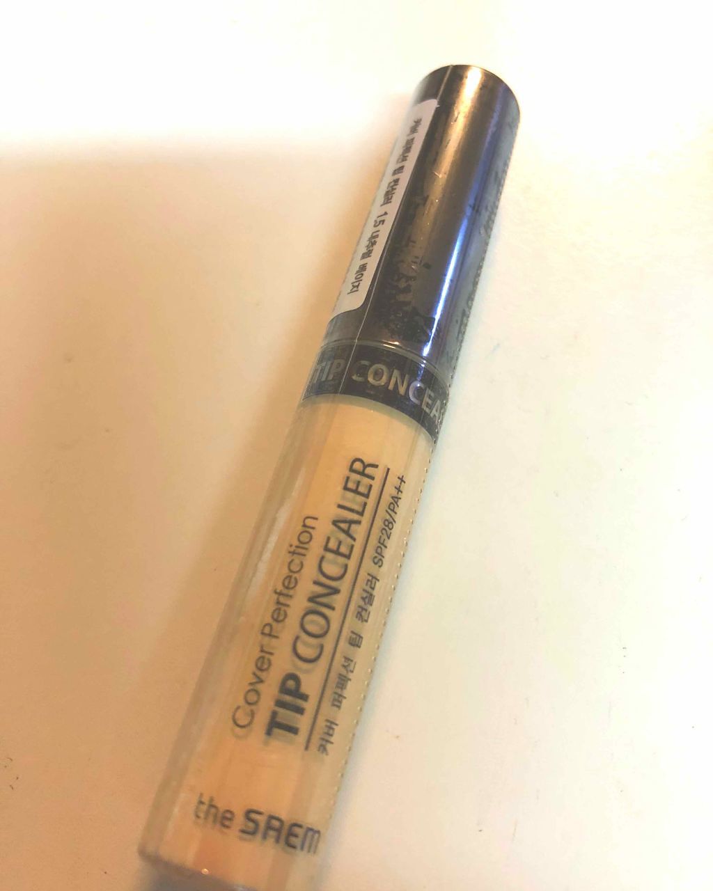 カバーパーフェクション チップコンシーラー/the SAEM/リキッドコンシーラーを使ったクチコミ（1枚目）